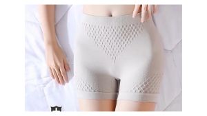 Ninabobo CD011 Celana Pendek Wanita High Waist Sport Pakaian Dalam Tinggi Pinggang Pelangsing Perut Short Pendek Yoga Gym