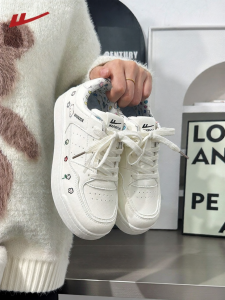 Warrior | Youth Style Thick Sole Lightweight White Shoes