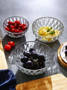 Heat-Resistant Glass Bowl