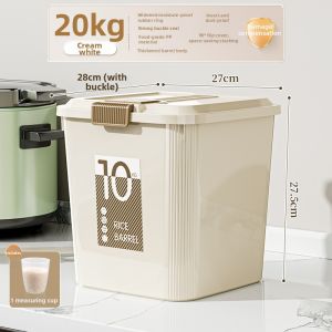 Pest Resistant Moisture Proof Wheeled Sealed Storage Container