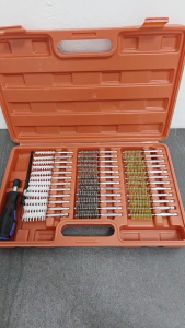 NASHI ชุดแปรงทำความสะอาดร่องหัวฉีด ขนาด2หุน ชุดแปรงทองเหลือง ไนล่อน 38ชิ้น ส่งเร็ว ภายใน 48ชม