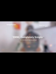 OMNI BLACK |ManNeedMe x URBAN| Tas Ransel Pria Wanita Tas Punggung Daypack Backpack