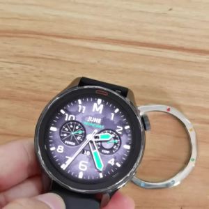 EOENKK | Stainless Steel Metal Bezel Ring Protective Decorative Watch Bezel Shell Anti-Scratch Screen Protector for Xiaomi Watch S4 S3