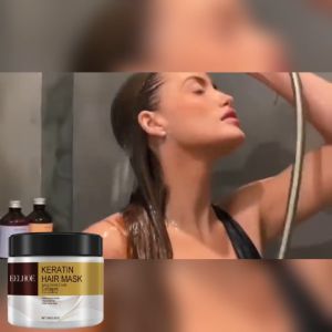 Eelhoe Keratin Hair Mask Repairs Frizzy Hair Soft Smooth Deep Repair Maintenance Hair Conditioner Add Keratin Collagen 100g