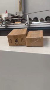 แพ็ค 20 ใบ กล่องลายหมีดำ Thank You ไซส์ CD