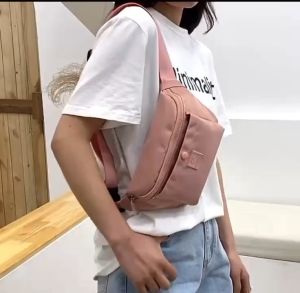 belt bag for men and women fashion sport outdoor canvas waist chest bag