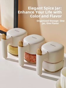 youqin | Auto Open Seasoning Jar Moisture Proof