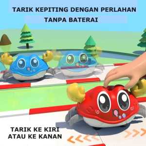 Mainan Anak Crawling Crab / Mainan Kepiting Berjalan - Walking Crab
