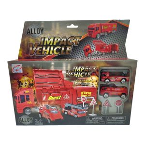 Impact Vehicle Truck Toy Comes with 2 Extra Automobile (BX4)