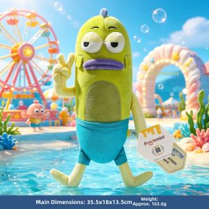LONGKUI | Bikini Bottom Residents Unusual Pose Plush Toy