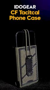 IDOGEAR Tactical Phone Pouch Nylon Universal Radio Pouch Single 5.56 Mag Pouch Ajustable Anti-slip Pouch 3588