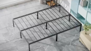【24 Hours Shipped】Metal Bed Frame Royal Minimalist Iron Bed Frame Premium High Load Bearing Queen\King Steel Bed Frame Metal Bed Frame