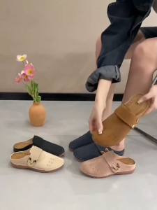 Size 36-43 Womens Roman Style Thick Soled Sandal Open Toed Beach Slippers Fashion Wedge Heel Shoes