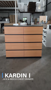 [FREE INSTALLATION] KENZZO : E1 GRADE 3/4/5 Layers Chest of drawer Storage/ drawer organizer/baby drawer