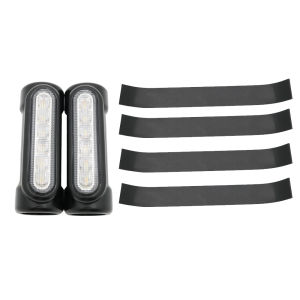 1.25" 32mm Led Engine Guard Highway Crash Bar Switchback Amber White Light Turn Signal For Harley Touring Dyna Victory