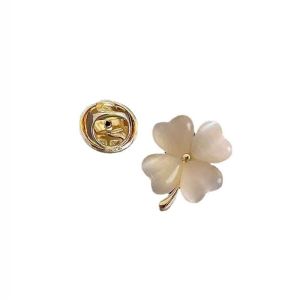 Elegant Invisible Butterfly Knot Brooch Pin High Fashion Fixed Clothes Suit Collar Invisible Button Pin Alloy Plated Silver Gold