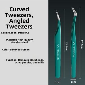 plys | Medical Grade Ultra Fine Blackhead Removal Tool Cell Clamp High Precision Acne Needle Professional Beauty Salon Comedone Extractor