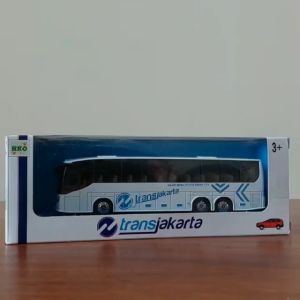 Diecast Miniatur Mobil Bus Transjakarta Busway