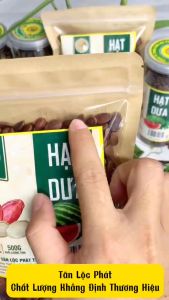 HẠT DƯA TÂN LỘC PHÁT BỊCH 500G Giòn Ngon Chắc Hạt