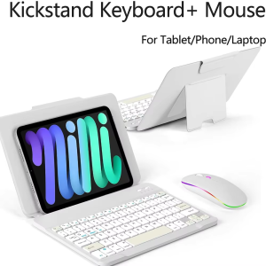 Foldable Wireless Bluetooth Keyboard Rechargeable Folding Portable Keyboard For Phone Ultra Fold Windows Android IOS with Mouse