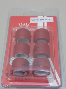 ROLLER SET RACING 11 GRAM VARIO125 VARIO150 PCX150 ISI 6PCS
