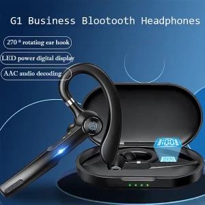 Tai Nghe Bluetooth V5.3 Có Micro Hộp Sạc Hiển Thị 400mAh Thời Gian Chơi Nhạc 60 Giờ Điều Khiển Cảm Ứng Tai Nghe Rảnh Tay Dành Cho Người Lớn (nam/nữ)