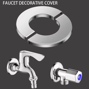 Feelife Stainless Steel Faucet Decorative Cover Shower Kitchen Wall Flange Flange Cover Home Hardware Bathroom Accessories Silver
