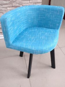 Modern Minimalist Iron Art Chair Simple Reception Visitor Chair Backrest Armrest Single Person Small Household Balcony Leisure Chair