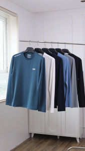 Áo Thun Thu Đông Giữ Nhiệt MENTORIS Công Nghệ Heattech Mềm Mịn Không Nhăn Nhàu Co Giãn Form Regular Fit MDT02