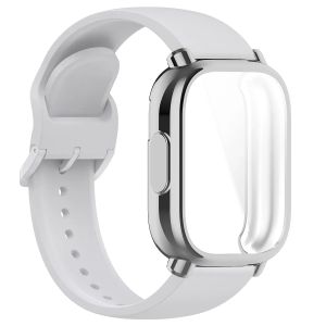 Protector Case+Silicone Strap For Xiaomi Redmi Watch 5 Active/5 Lite Full Cover Screen TPU Soft Shell and Breathable Sports Band