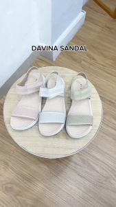 Viditi Davina | Shoes | Sandal Gunung Tali Import Wanita | Santai | Jalan | Hangout | Tapak Ringan