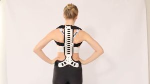 Aluminum Plate Back Spine Support Bad Posture Correction Brace Shoulder Waist Lumbar Spinal Supportor Humpback Orthopedic Strain Pain Relief