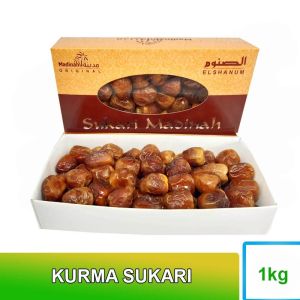 [ COD ] Kurma Sukari Madinah / Sukari Basah / Kurma Raja / Kurma Enak dan Murah / Oleh-Oleh Haji Kurma Sukari / Sukari Kemasan 1kg Original Oleh-Oleh Haji / Umroh