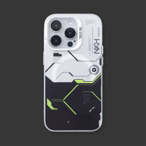 เคสโทรศัพท์แบบแข็งสไตล์นักบุญที่ทนทานและมีสไตล์สำหรับ iPhone 15 pro Max พร้อมป้องกันการตกหล่นและดีไซน์ที่ทันสมัย ​​เคสโทรศัพท์แบบแข็ง