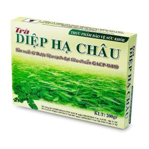 TRÀ DIỆP HẠ CHÂU HERBECO (DẠNG HÚT CHÂN KHÔNG) HỖ TRỢ NHỮNG VẤN ĐỀ VỀ GAN VIÊM GAN B MỠ MÁU.