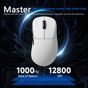 Warvank V6 PRO Wireless Gaming Mouse 12800DPI Bluetooth Rechargeable Mouse With Macro Programming Driver Settings