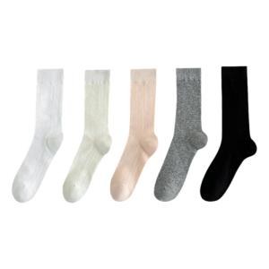 JIAZINI | Thin Ballet Style Womens Mid-Calf Socks