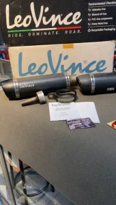 Silencer Slip On Leovince GP Corsa Evo Long Short Inlet 54 Bekas 2nd