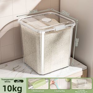 MEIZHUFU | Sealed Insect-Proof Moisture-Proof Rice Container