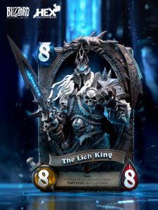 Blizzard Entertainment | Hearthstone Art Statue Lich King Figurine