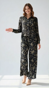 setelan wanita dewasa motif bunga baju tidur gratis ongkir