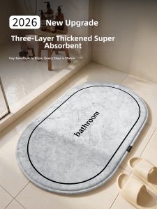 YK MORE | Bathroom Absorbent Anti-slip Mat