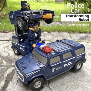 Intelligent Development Transformable Toy Car 1-5 Year Old Boys