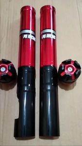 PROMO Paket jalu as set cover shock depan ps racing Supra x Supra 125 Supra fit sarung Shock depan Honda Supra fit Supra x Supra 125