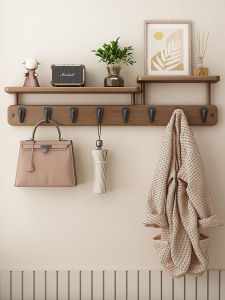 CHUJUN | Wall-mounted Hanger Closet Organizer Space-saving Coat Rack
