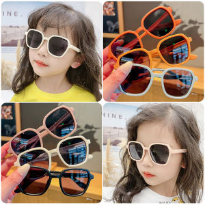IVY Children Sunglasses Trend Cool Fashion Silicone Sunscreen UV Protection Girls Boys Sunglasses
