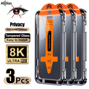 1-3Pcs Anti-Peeping Tempered Glass Screen Protector for iPhone 18 17 16 15 14 13 12 11 Pro Max 16e Air X XR XS Max 16 Plus Glass