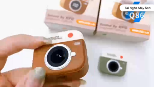 {HOT 2025} Tai nghe Bluetooth Giảm tiếng ồn Tai nghe không dây Bluetooth 5.4 Hình máy ảnh Mini Tai nghe không dây