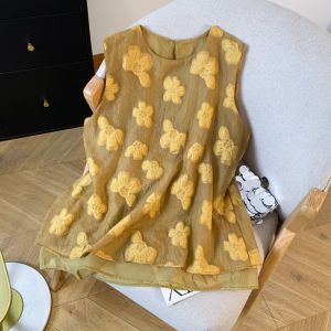 Sleeveless Chiffon Blouse