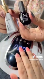 Kiyomi blooming gel 10ml blossom effect aesthetic nails kutek cair abstrak nail art coloring polish rose marmer marble flower effect Wanita manicure pedicure